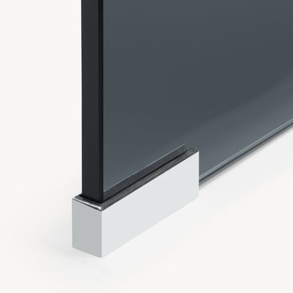 Beistelltisch Varlofrek Glas 50x50x50 cm [en.casa]