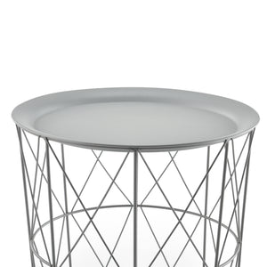 3er Set Metallkorb Beistelltisch Worcester en.casa