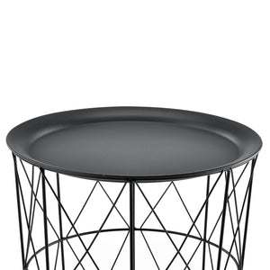 3er Set Metallkorb Beistelltisch Worcester en.casa