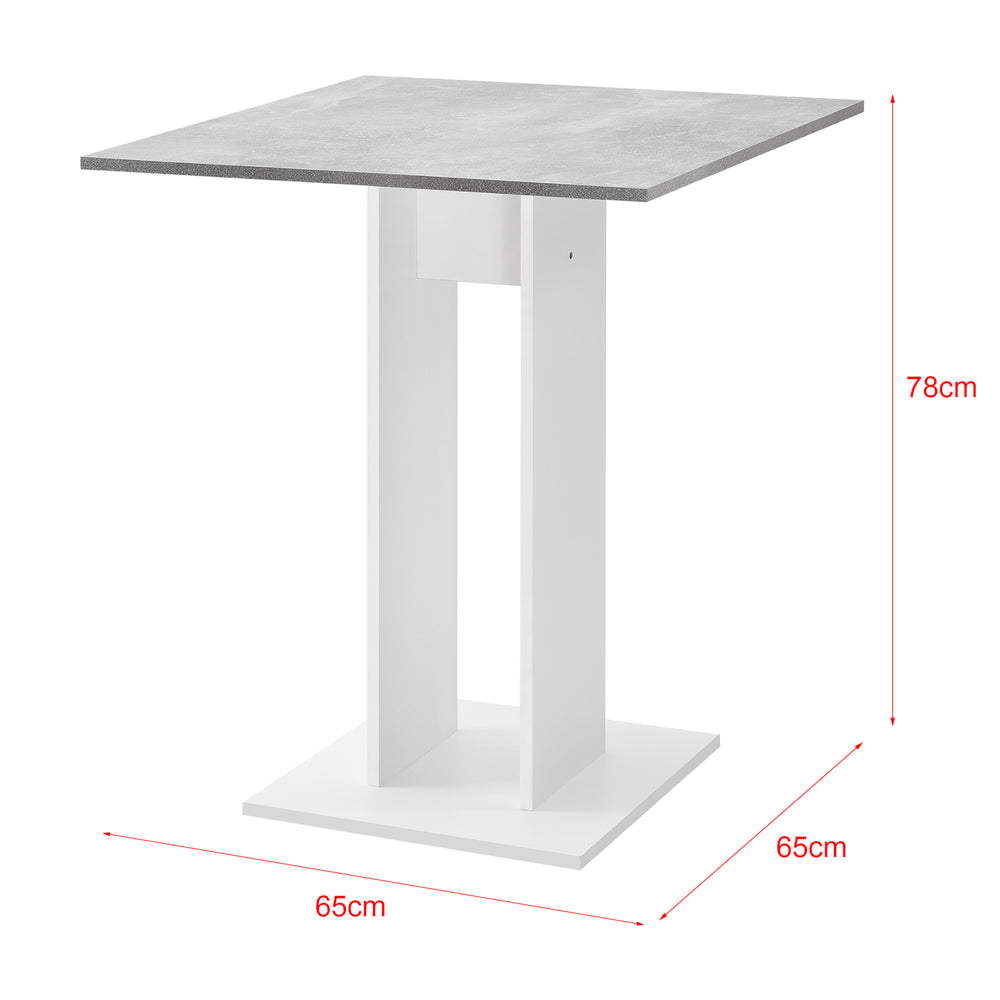 Esszimmertisch Lindesnes 65x65x78 cm in versch. Farben en.casa - premiumXL