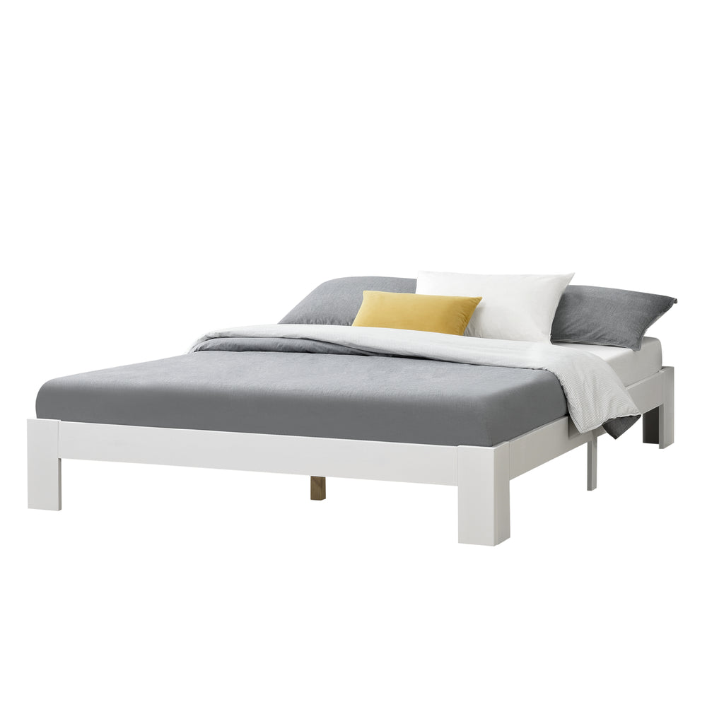 Holzbett Raisio Jugendbett versch. Farben und Größe en.casa