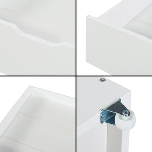 Bettkasten 2er Set Ydre Weiß [en.casa]