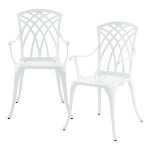 Bistro-Set Vena 3-tlg. Aluminiumguss [casa.pro]