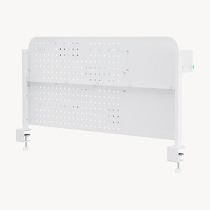 Schreibtisch-Organizer zum Anklemmen Sauda 114x68 cm Stahl [en.casa]