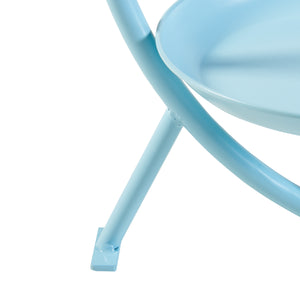 Blumenständer Aalten 61,5x30x25cm Metall [en.casa]