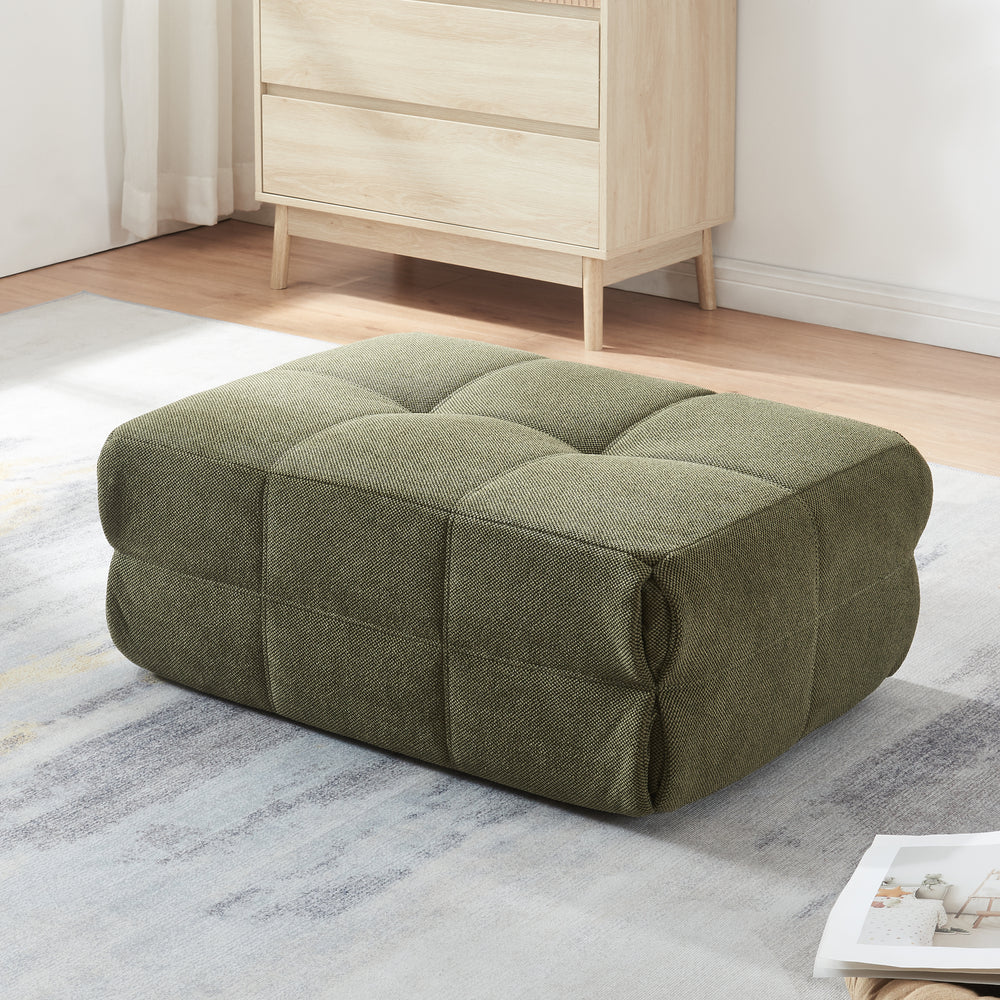 Fußhocker Koskyvn 35x80x55 cm Textil [en.casa]