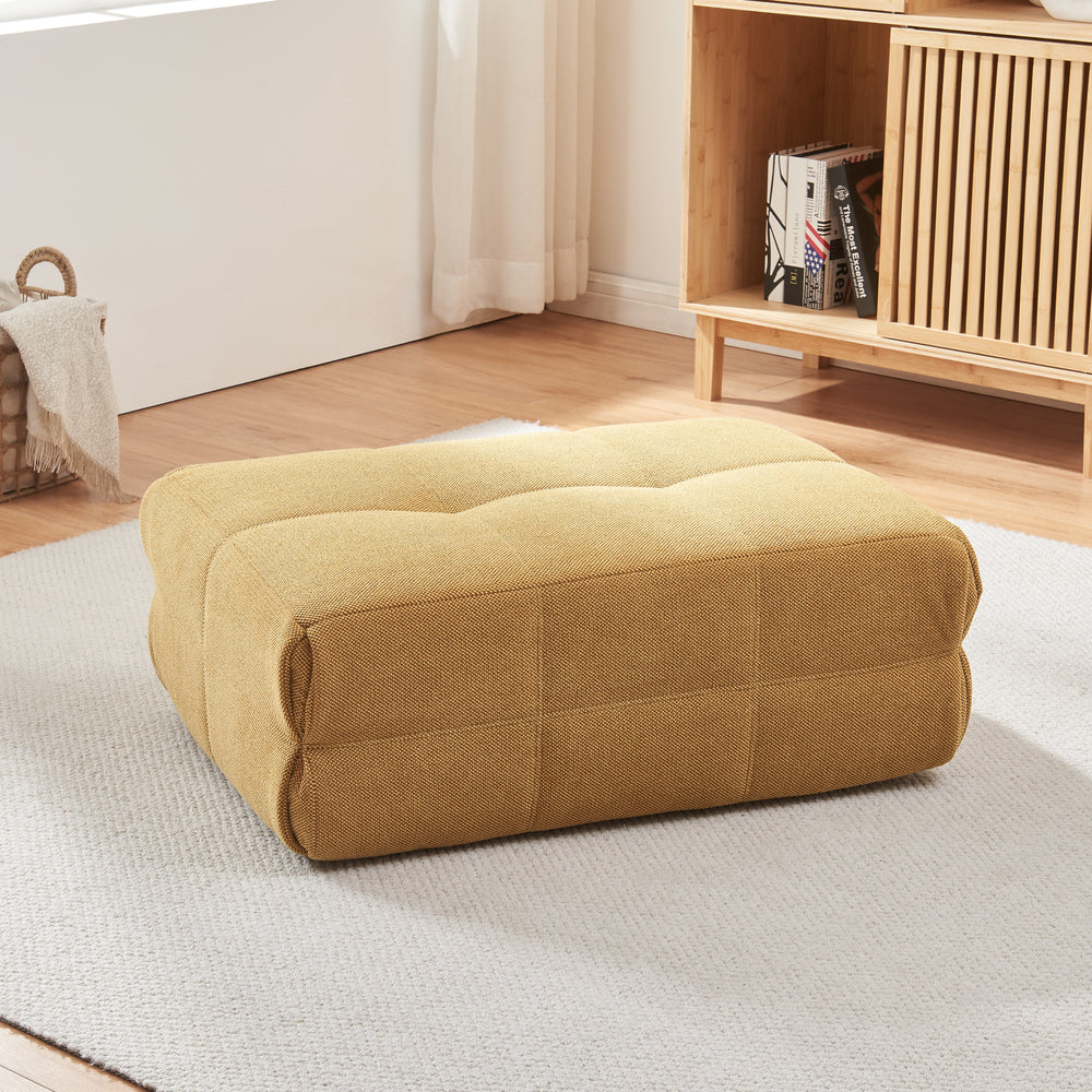 Fußhocker Koskyvn 35x80x55 cm Textil [en.casa]