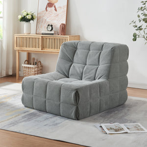 Bodensessel Koskyvn 75x90x100 cm Textil [en.casa]