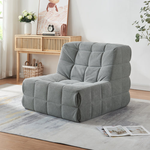 Bodensessel Koskyvn 75x90x100 cm Textil [en.casa]