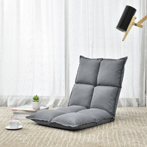 Bodensessel Deinze im 2er-Set verstellbar [en.casa]