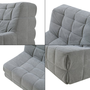 Bodensessel Koskyvn 75x90x100 cm Textil [en.casa]