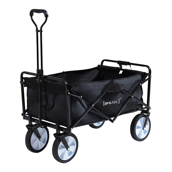 Bollerwagen Stenlille 84x55 cm max. 80kg Schwarz [pro.tec]
