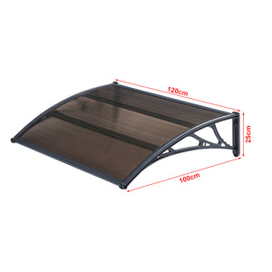 Vordach Mellerud in versch. Größen und Farben [en.casa]