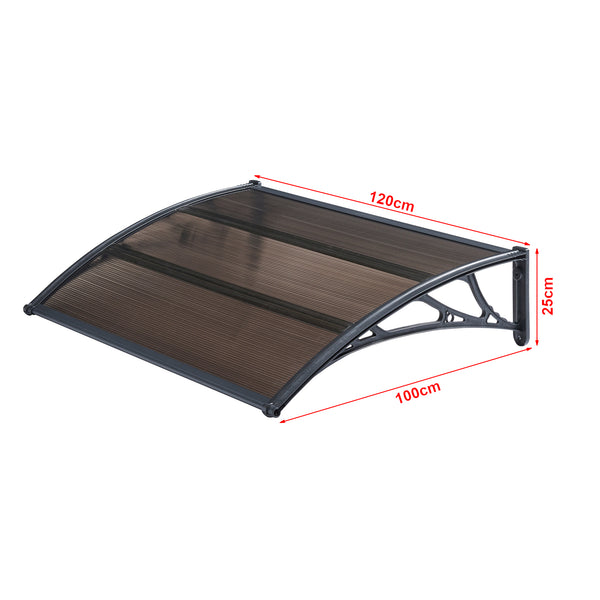 Vordach Mellerud in versch. Größen und Farben [en.casa]