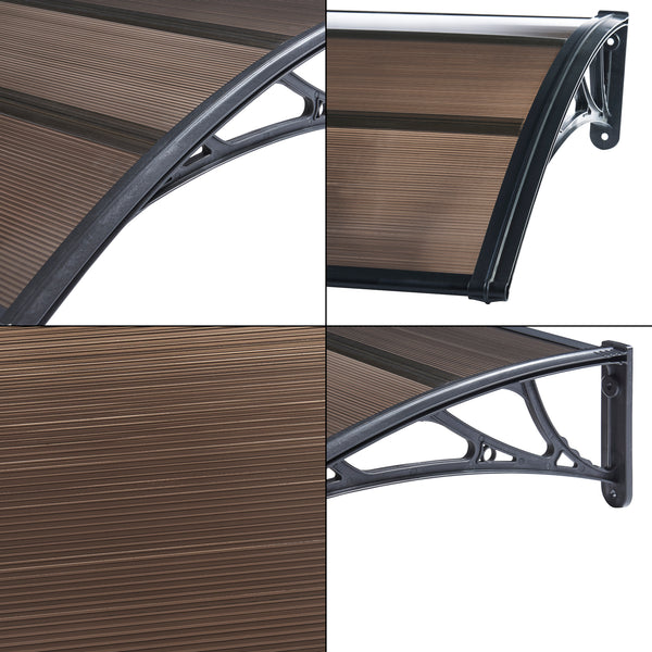 Vordach Mellerud in versch. Größen und Farben [en.casa]