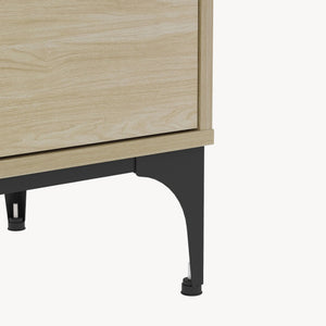 Bücherregal Kistiandi [en.casa]