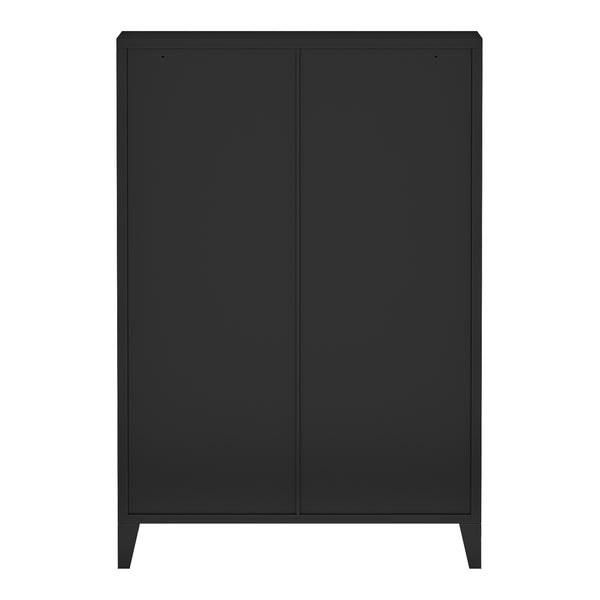 Büroschrank Hamina 113x80x40cm in versch. Farben [en.casa]