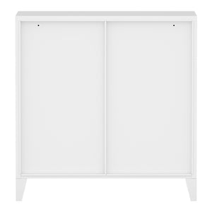 Büroschrank Hamina 80x40x82 cm in versch. Farben [en.casa]