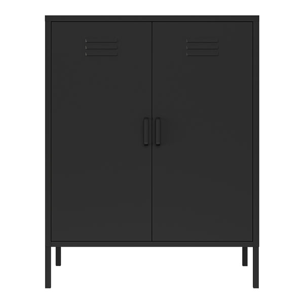 Büroschrank Pyhäranta Metall [en.casa]