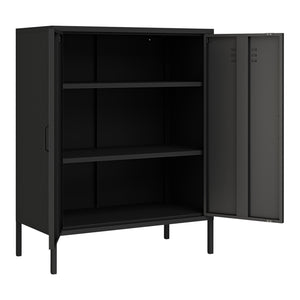 Büroschrank Pyhäranta Metall [en.casa]