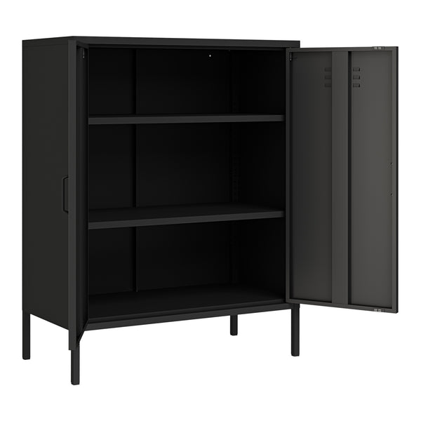 Büroschrank Pyhäranta Metall [en.casa]