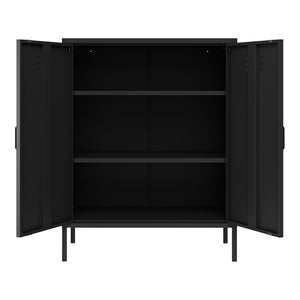 Büroschrank Pyhäranta Metall [en.casa]