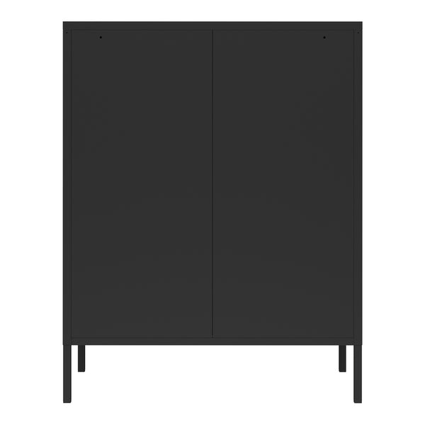 Büroschrank Pyhäranta Metall [en.casa]