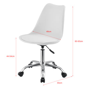 Bürostuhl Atherton Kunstleder in verschiedenen Farben en.casa