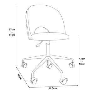 Bürostuhl Kajaani in versch. Farben [en.casa]