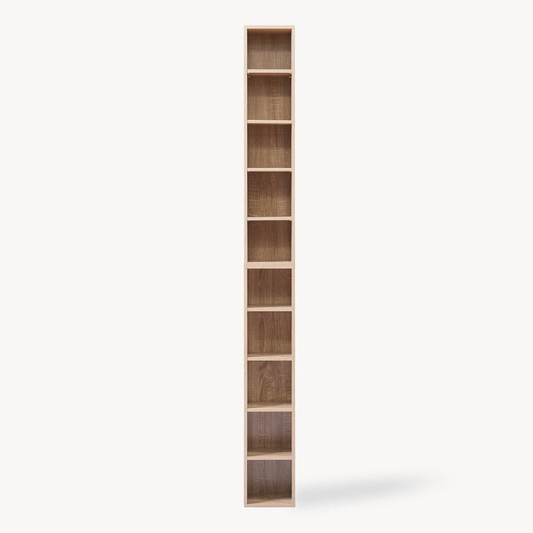 CD Regal Tynset 187x20x17 cm mit 10 Fächern [en.casa]