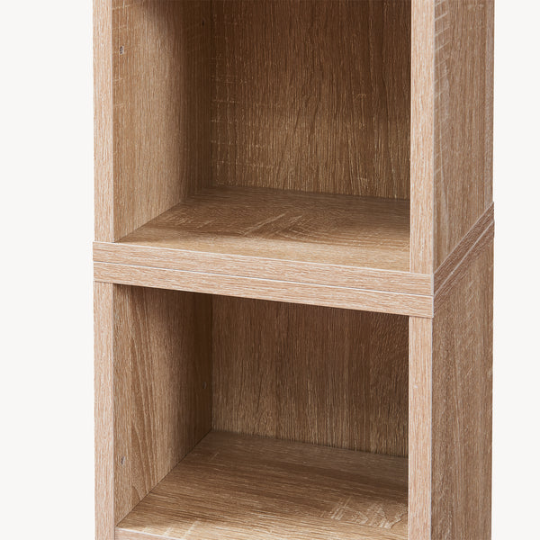 CD Regal Tynset 187x20x17 cm mit 10 Fächern [en.casa]