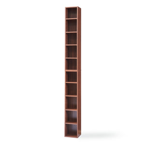 CD Regal Tynset 187x20x17 cm mit 10 Fächern [en.casa]