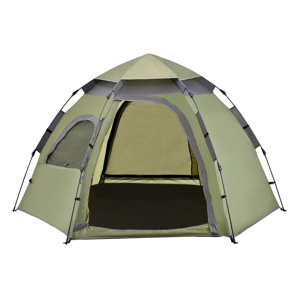 Campingzelt Nybro Pop Up Kuppelzelt 240x205x140cm in versch. Farben [pro.tec]