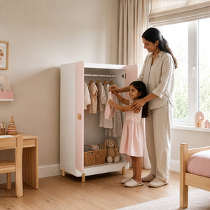 Kinderkleiderschrank Vaarentaa [en.casa]