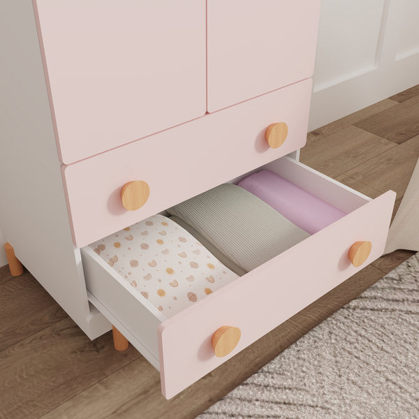 Kinderkleiderschrank Vaarentaa [en.casa]