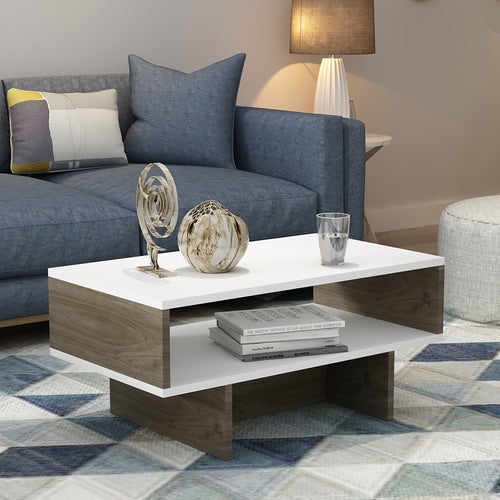 Couchtisch Mjölby 36.4x80x45 cm in versch. Farben [en.casa] - premiumXL