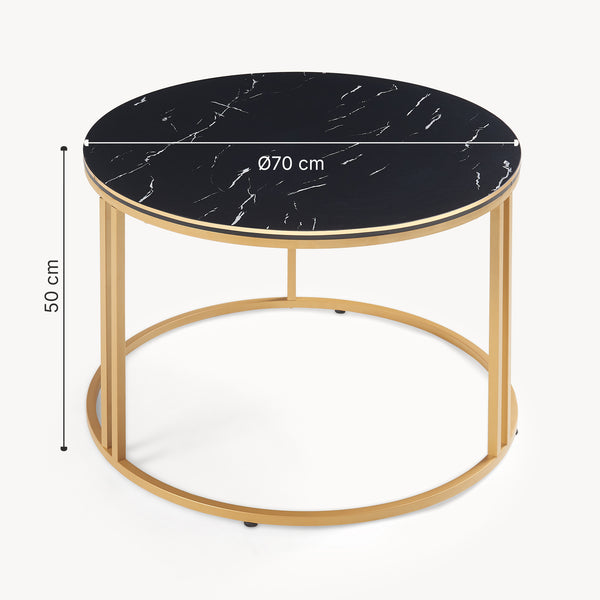 Couchtisch Aulum 50 x 70 cm [en.casa]