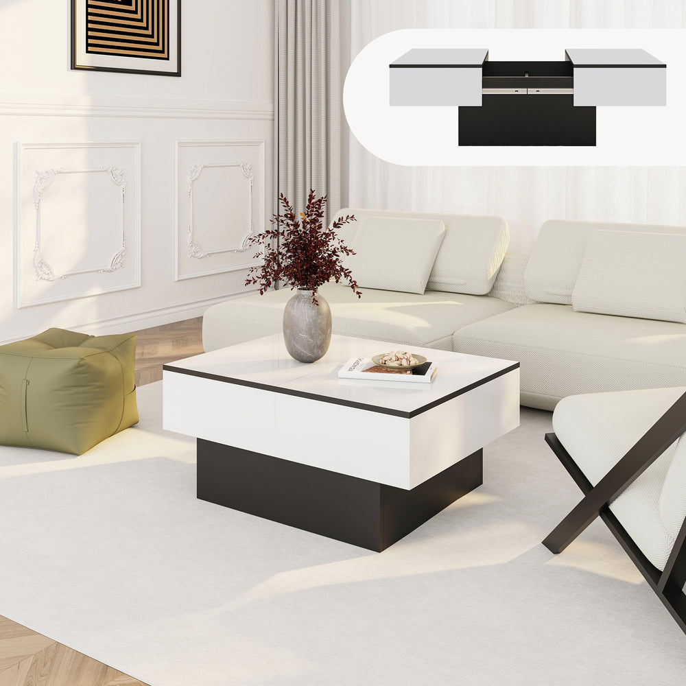 Ausziehbarer Couchtisch Lens [en.casa]