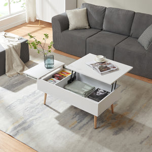Couchtisch mit Stauraum Flesen [en.casa]