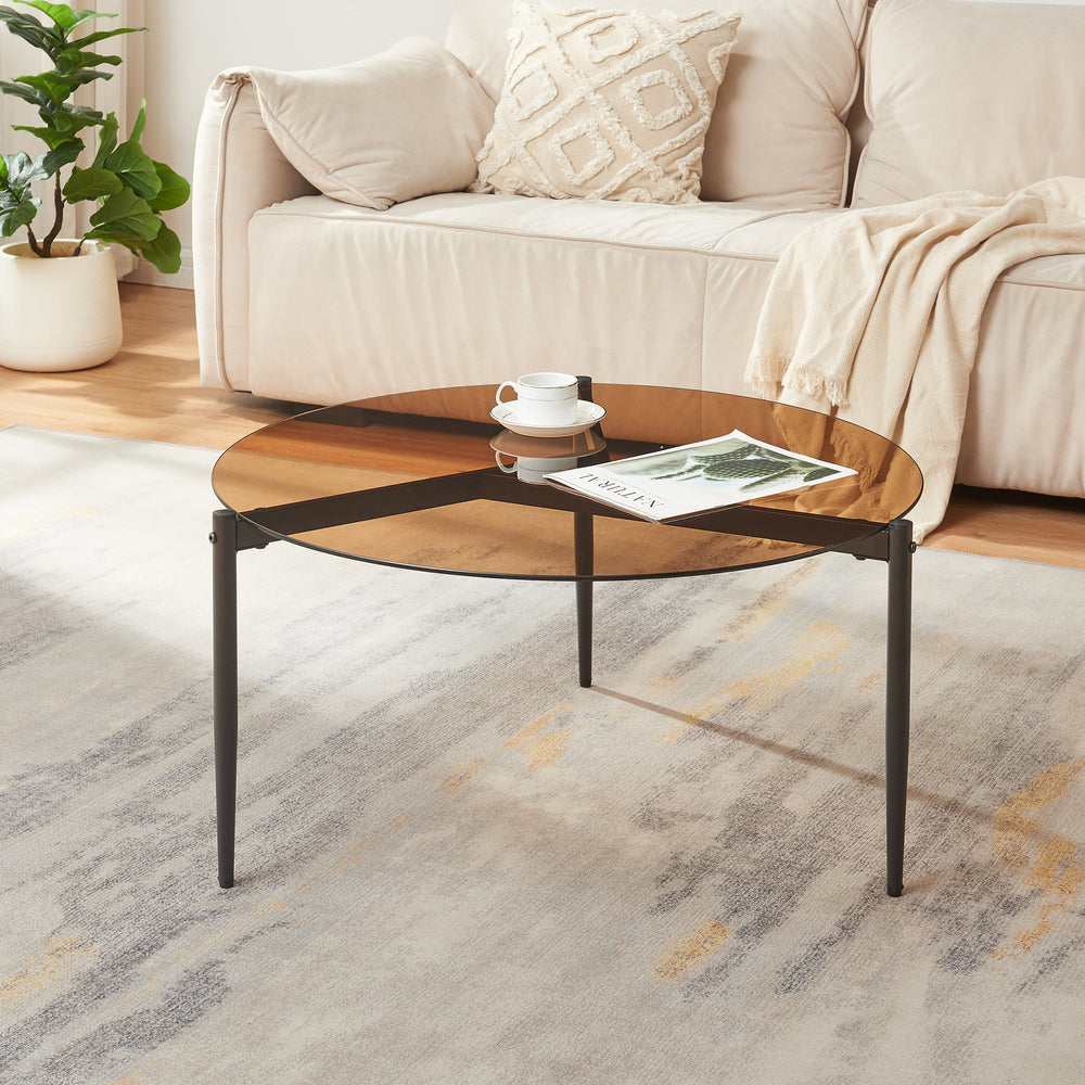 Couchtisch Ulökantaa Ø80x40 cm [en.casa]