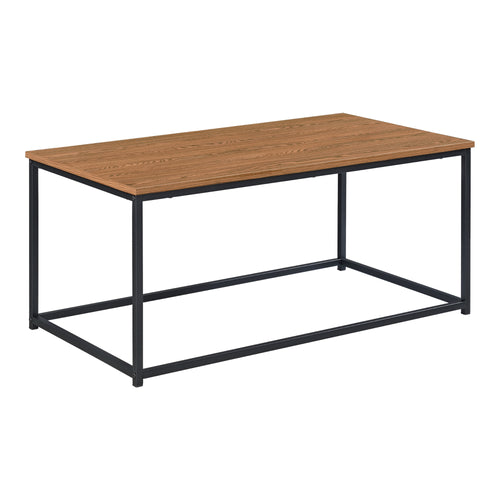 Couchtisch Esbjerg 100x55x45cm Dunkler Holzton en.casa