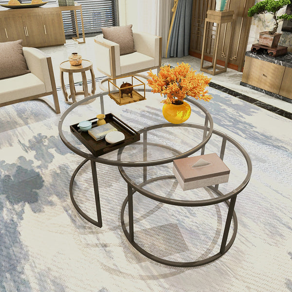 Couchtisch Set Kokkola [en.casa]