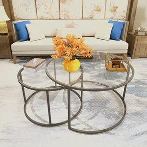 Couchtisch Set Kokkola [en.casa]