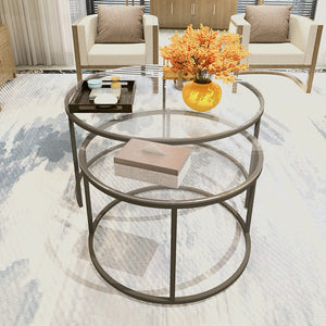 Couchtisch Set Kokkola [en.casa]