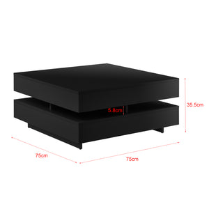 Couchtisch Märsta 75 x 75 x 35,5 cm in versch. Farben en.casa