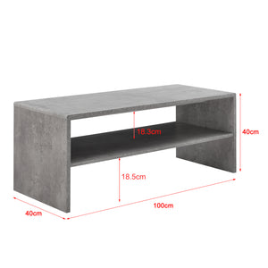 Couchtisch Trier 100x40x40 cm in versch. Farben [en.casa]