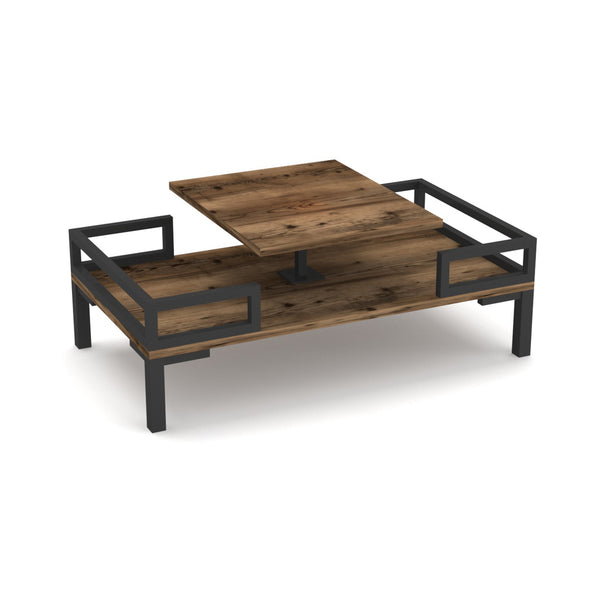 Couchtisch Hultsfred 90x50x34,5cm in versch. Farben [en.casa]