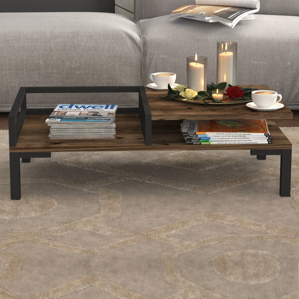 Couchtisch Ibestad 90x50x28cm in versch. Farben [en.casa]