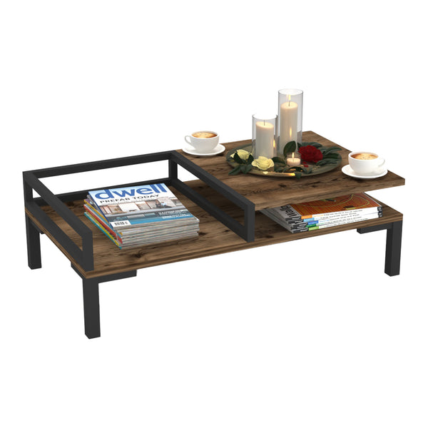 Couchtisch Ibestad 90x50x28cm in versch. Farben [en.casa]