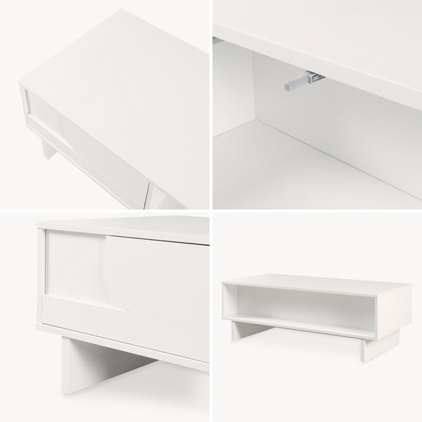 Couchtisch Katanshumn mit Stauraum 110x55x39 cm [en.casa]